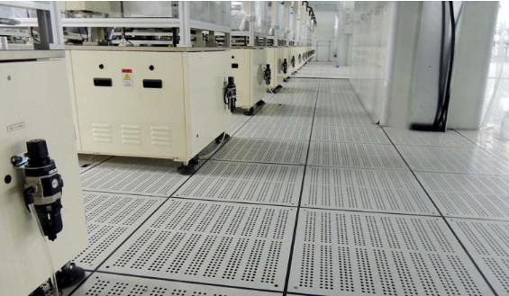 防靜電地板為計算機機房排除危害性