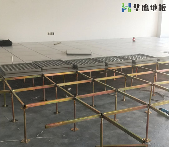 全鋼防靜電地板的施工步驟