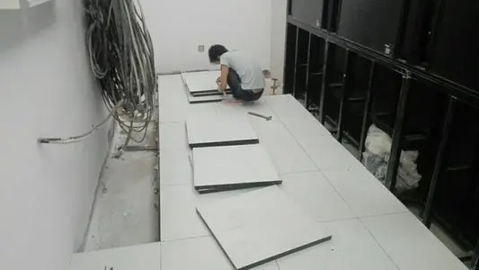 消防室防靜電地板