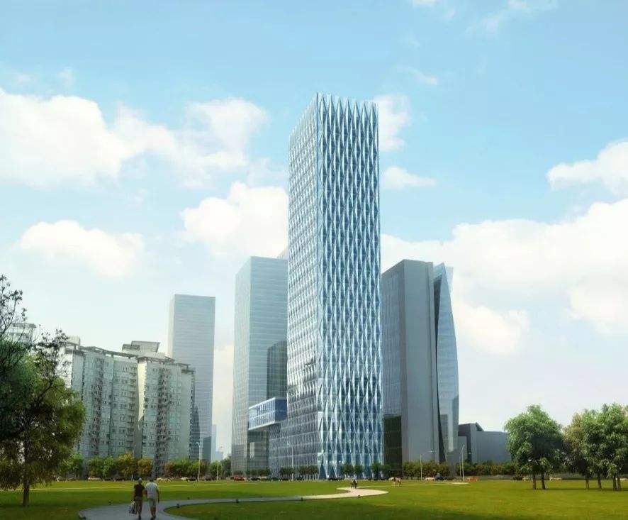 恭賀華鷹防靜電地板公司峻工廣電金融大廈