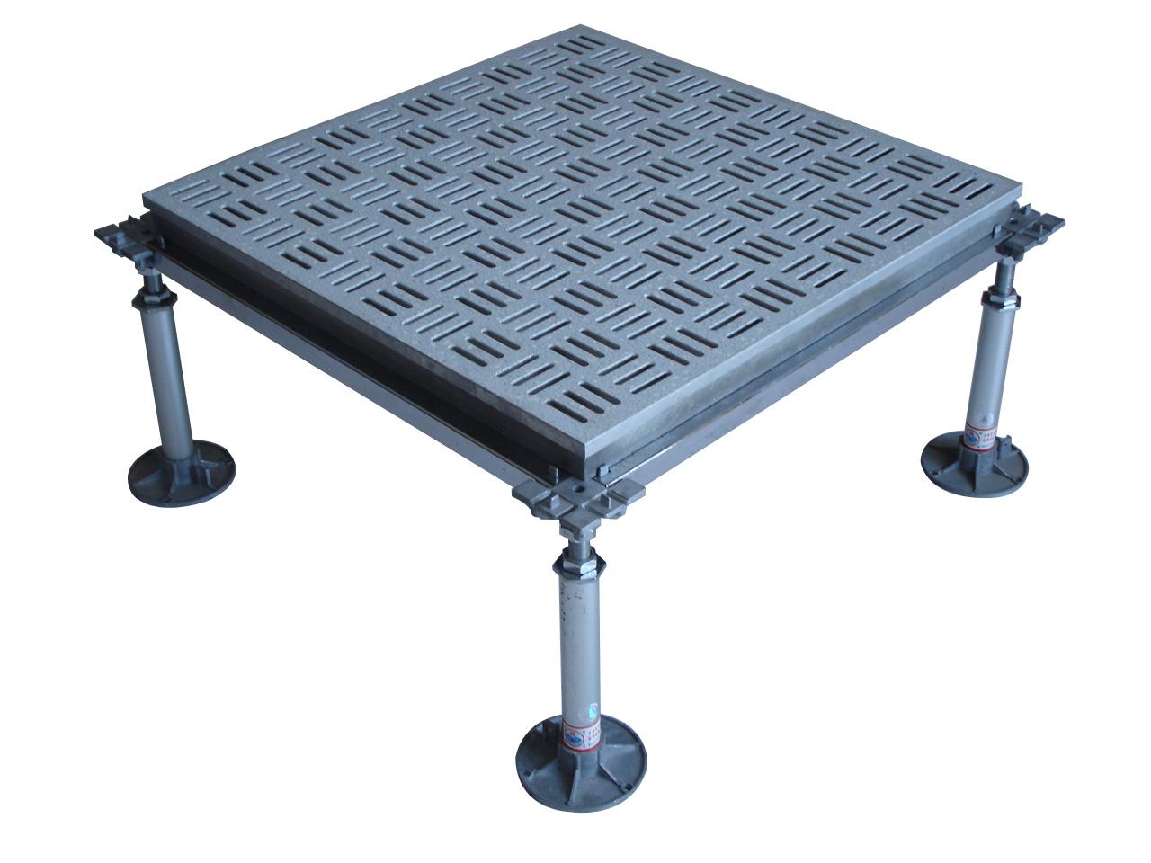 硫酸鈣六面包鋼網絡架空地板